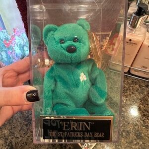 St. Patrick's Day ERIN Beanie Baby